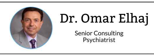 Dr. Omar Elhaj is a telepsychiatrist for correctional facilities